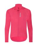 HOLOKOLO Jachetă rezistentă la vânt de ciclism - WIND/RAIN LADY - roz