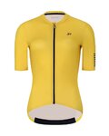 HOLOKOLO Tricoul și pantaloni scurți de ciclism - VICTORIOUS LADY - galben