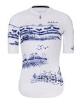 HOLOKOLO Tricou de ciclism cu mânecă scurtă - EXPLORE ELITE LADY - albastru/alb