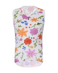 HOLOKOLO tricou fără mâneci și pantaloni scurți - FLORAL ELITE LADY - multicolor/negru/alb