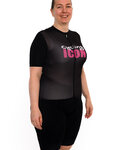 HOLOKOLO Tricoul și pantaloni scurți de ciclism - ICON ELITE LADY - negru