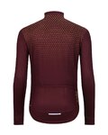 HOLOKOLO Tricou de cilism pentru iarnă cu mânecă lungă - STARLIGHT WINTER - bordo