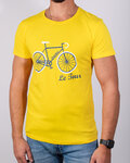 NU. BY HOLOKOLO Tricou de ciclism cu mânecă scurtă - LE TOUR LEMON II. - galben