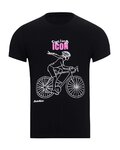 NU. BY HOLOKOLO Tricou de ciclism cu mânecă scurtă - ICON LADY  - negru