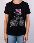 NU. BY HOLOKOLO Tricou de ciclism cu mânecă scurtă - ICON LADY  - negru