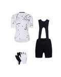 RIVANELLE Mega set de ciclism - PASSION - alb/negru