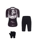 RIVANELLE Mega set de ciclism - MOONLIGHT - alb/negru