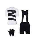 RIVANELLE Mega set de ciclism - MISSVELOAIRE - alb/negru
