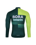 BONAVELO Jachetă și pantaloni de iarnă de ciclism - BORA 2024 - verde/alb