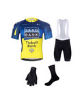 BONAVELO Mega set de ciclism - SAXO BANK TINKOFF - albastru/alb/galben/negru
