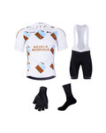 BONAVELO Mega set de ciclism - AG2R LA MONDIALE - negru/multicolor/alb