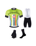 BONAVELO Mega set de ciclism - CANNONDALE SK - negru/verde/alb