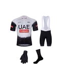 BONAVELO Mega set de ciclism - UAE 2025 - negru/alb