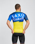 BONAVELO Tricoul și pantaloni scurți de ciclism - SAXO BANK TINKOFF - galben/albastru/negru