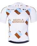 BONAVELO Tricoul și pantaloni scurți de ciclism - AG2R LA MONDIALE - negru/multicolor