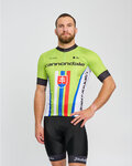 BONAVELO Tricoul și pantaloni scurți de ciclism - CANNONDALE SK - negru/verde