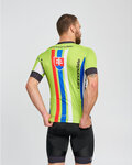 BONAVELO Tricoul și pantaloni scurți de ciclism - CANNONDALE SK - negru/verde