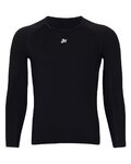 HOLOKOLO Tricou de ciclism cu mânecă lungă - WINTER BASE LAYER - negru