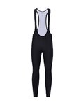 HOLOKOLO Pantaloni de ciclism lungi cu bretele - ELITE WINTER - negru