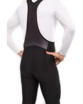HOLOKOLO Pantaloni de ciclism lungi cu bretele - ELITE WINTER - negru