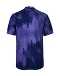 HOLOKOLO Tricou de ciclism cu mânecă scurtă - NIGHTFALL MTB - albastru/negru