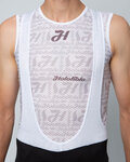 HOLOKOLO Tricou de ciclism fără mâneci - BREEZE - alb