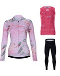 HOLOKOLO Mega set de ciclism - BLOSSOM LADY SMR - roz/negru