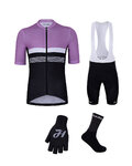 HOLOKOLO Mega set de ciclism - SPORTY - roz/negru