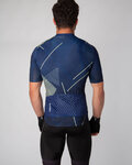 HOLOKOLO Tricou de ciclism cu mânecă scurtă - SPARKLE - albastru