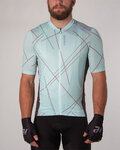 HOLOKOLO Tricou de ciclism cu mânecă scurtă - SPARKLE - verde deschis