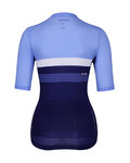HOLOKOLO Tricoul și pantaloni scurți de ciclism - SPORTY LADY - albastru deschis/albastru/negru