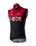 CASTELLI Vestă de ciclism - INEOS 2020 - negru/roșu
