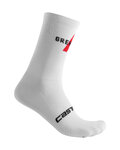 CASTELLI Șosete clasice de ciclism - INEOS GRENADIERS '21 - alb