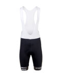 AGU Pantaloni scurți de ciclism cu bretele - JUMBO-VISMA 2019 - negru