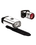 LEZYNE lumină - MINI DRIVE + FEMTO - argintiu