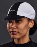 LE COL Șapcă de ciclism - CYCLING - negru/alb
