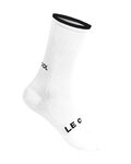 LE COL Șosete clasice de ciclism - CYCLING - alb