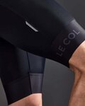 LE COL Pantaloni scurți de ciclism cu bretele - PRO - negru