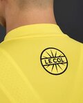 LE COL Tricou de ciclism cu mânecă scurtă - PRO JERSEY II - galben