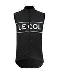 LE COL Vestă de ciclism - SPORT LOGO GILET - alb/negru