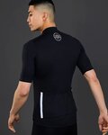 LE COL Tricou de ciclism cu mânecă scurtă - HORS CATEGORIE II - negru