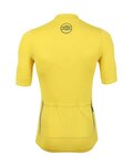 LE COL Tricou de ciclism cu mânecă scurtă - HORS CATEGORIE II - galben