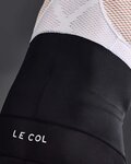 LE COL Pantaloni scurți de ciclism cu bretele - SPORT - alb/negru