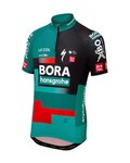 LE COL Tricou de ciclism cu mânecă scurtă - BORA HANSGROHE 23 K - verde/gri