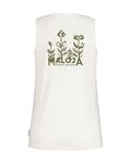 MALOJA Tricou de ciclism fără mâneci - CURAGLIAM. LADY - bej