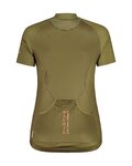 MALOJA Tricou de ciclism cu mânecă scurtă - GANESM. 1/2 LADY - verde