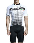 MONTON Tricou de ciclism cu mânecă scurtă - TEMEST  - alb