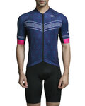 MONTON Tricou de ciclism cu mânecă scurtă - UNLIMITED - albastru