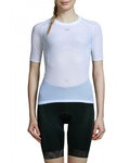 MONTON Tricou de ciclism cu mânecă scurtă - BRIMLESS LADY - alb