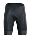 MONTON Pantaloni scurți de ciclism fără bretele - PRO - negru
